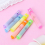 6PCS Koreanisch - Textmarker Schöner Cartoon-Markierungsstift 4
