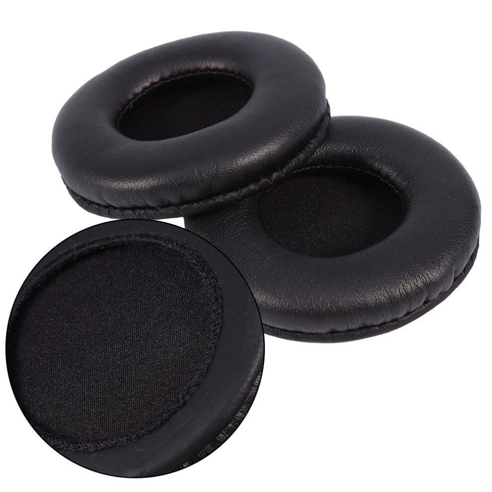 Soft Replacement Ear Pads Cushion Pu Leather Soft Foam For Headset Headphone Black 7661324462061