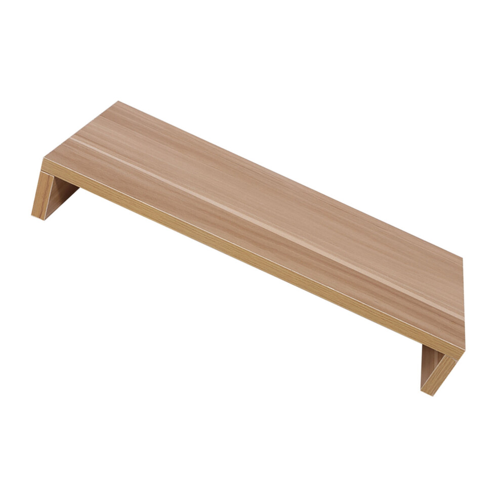 Wooden Monitor Stand Pc Led Lcd Computer Monitor Riser Desktop Organizer Display Bracket Wooden 9341324461988