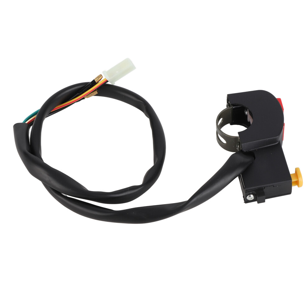 Fog Switch 7/8" Handlebar On/Off Button Headlamp Horn Flameout Switch Motorcycle Motor Light 4911324462176
