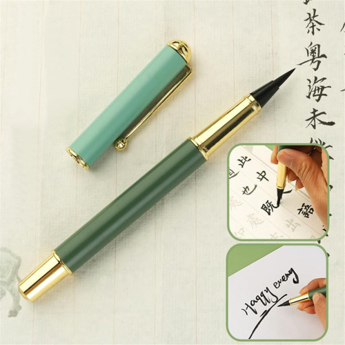 Morandi Calligraphy Pens for Writing Beginners Chinese Brush Pens 2