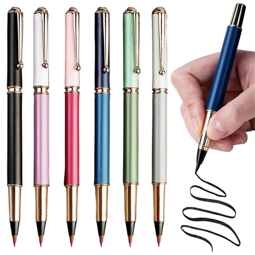 Morandi Calligraphy Pens for Writing Beginners Chinese Brush Pens 1