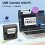 M221 Label Maker Machine Bluetooth Portable Label Maker Gray 4