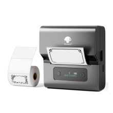 M221 Label Maker Machine Bluetooth Portable Label Maker Gray