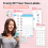 M221 Label Maker Machine Bluetooth Portable Label Maker Pink 4