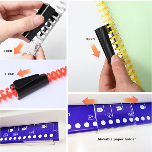 Hand push binder, 30 hole binder machine, coil binder 1