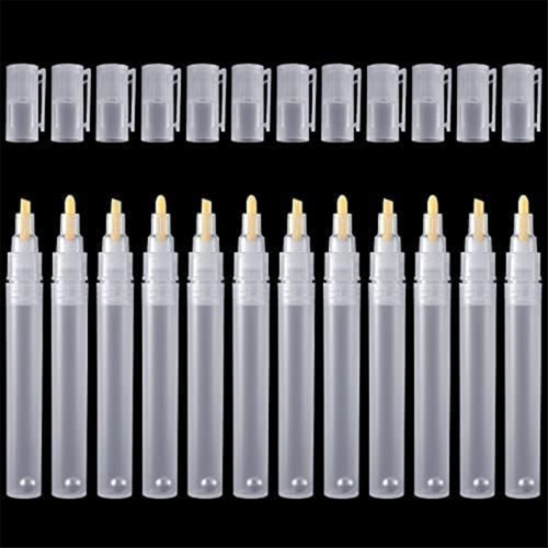 24 Pack 6 mm 3 mm Empty Fillable Blank Paint Touch Up Pen Markers 1