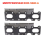 2 Teile/satz Auto Abgaskrümmer Dichtung DG1Z-9448-A 3