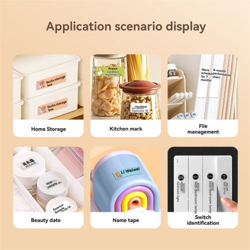 Portable Mini Thermal Label Self-Adhesive Sticker Labels Printer 2
