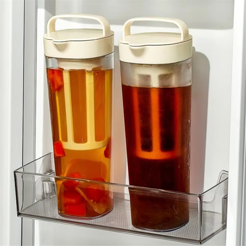 1100ml Cold Brew Coffee Glass Kettles for Ice Drip Coffee,Fruit Tea A 2