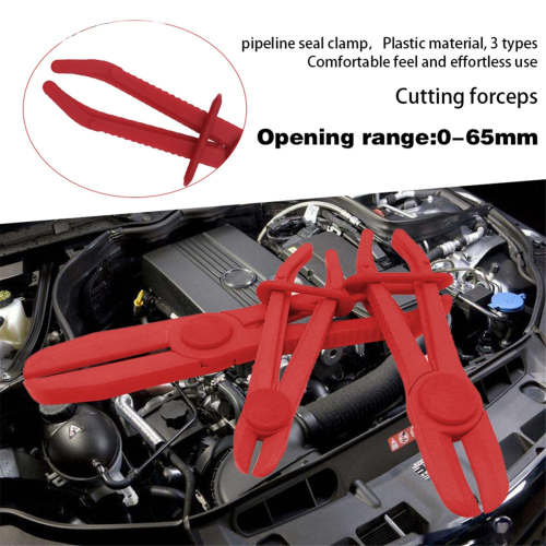 Set da 3 pinze per fascette flessibili per auto 2