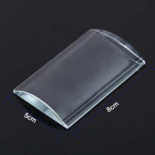Curved Tile Large Volume Eyelash Extension Stand Glass Glue Pallet