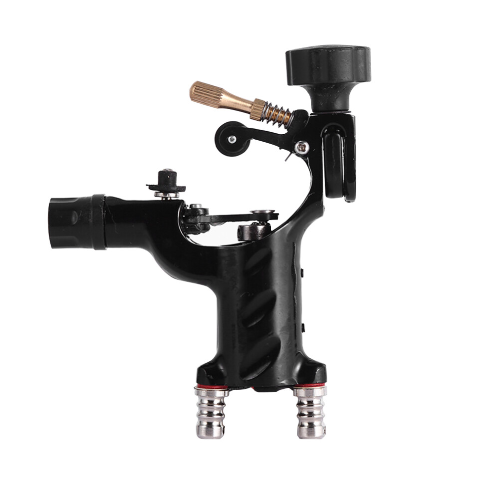 Black Professional Electric Rotary Liner Shader Tattoo Machine Gun Permanent Makeup Tool (Black)
