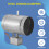6inch HVAC Motorized Electric Zone Control 24ac Power Damper 5