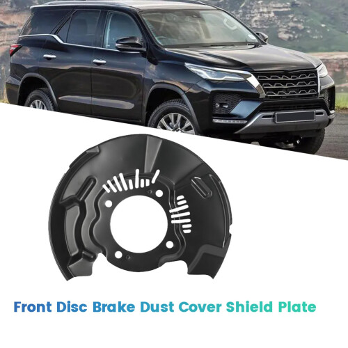 Car Front Disc Brake Dust Cover Shield Plate for Right Front 2