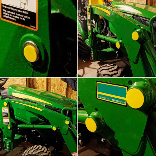 For Compact Tractor 120 Loader Zerk Fitting Grease Caps 1