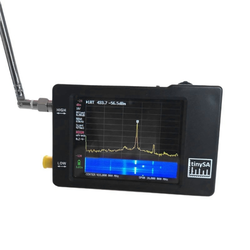 Hand Tiny Spectrum Analyzer 2.8 Inch Display 100kHz to 960MHz 1