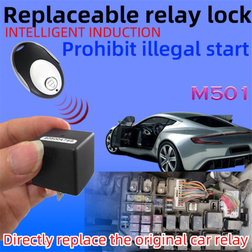 12V Wireless Immobilizer Car Engine Lock Security Anti-Theft System 1