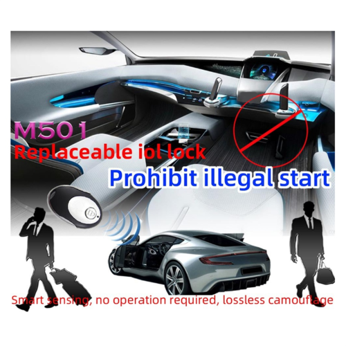 12V Wireless Immobilizer Car Engine Lock Security Anti-Theft System 2