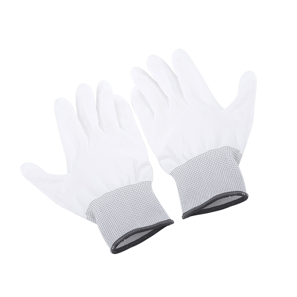 Anti Static Antiskid Glove Pu Coating Gloves For Pc Computer Phone Repair(L) 8391324465272