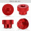 Red Round Golf Screw Wrench Weight Spanner Tool For Scotty Cameron Putters(red) 6