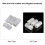 4pcs AA to Size D Battery Adapters Holder Switcher Converter Cases Box White 3