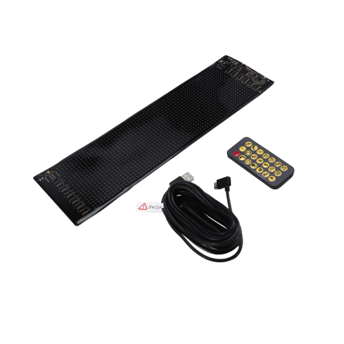 USB Car Truck Display Screen 20x64 LED Matrix Pixel Panel Light 1