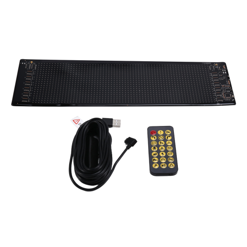 USB Car Truck Display Screen 20x64 LED Matrix Pixel Panel Light 2