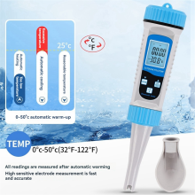 5-in-1-Bluetooth-Wasserqualitätstester TDS, PH, Salzgehalt, Temperatur