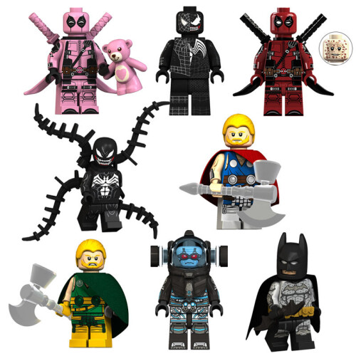 Shadow Spider 18 building block minifigure set small particle assembly doll toy 2