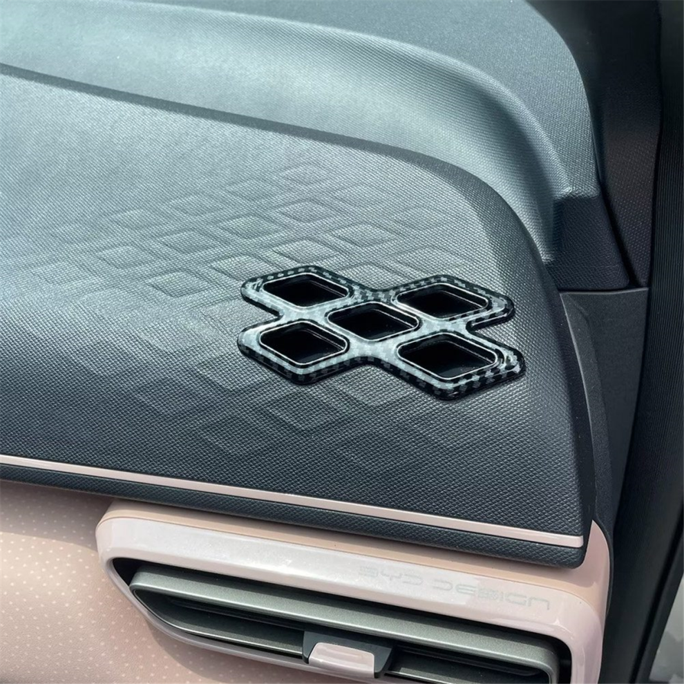 2Pcs Side Dashboard Air Vent Cover Trim Decor For Mini Light 4853862817189