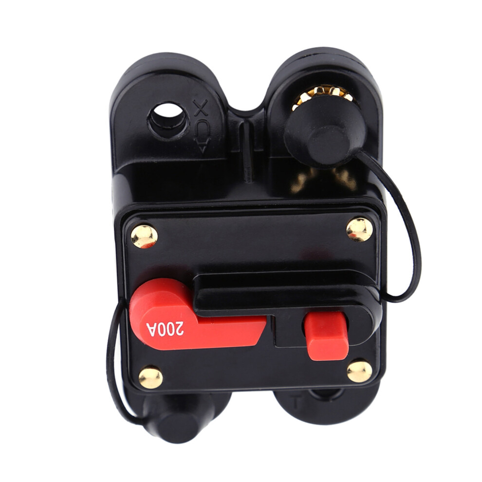 Dc12v Convenient Circuit Breaker For Car Marine Boat Bike Stereo Audio Reset Fuse(200A) 9311324467556
