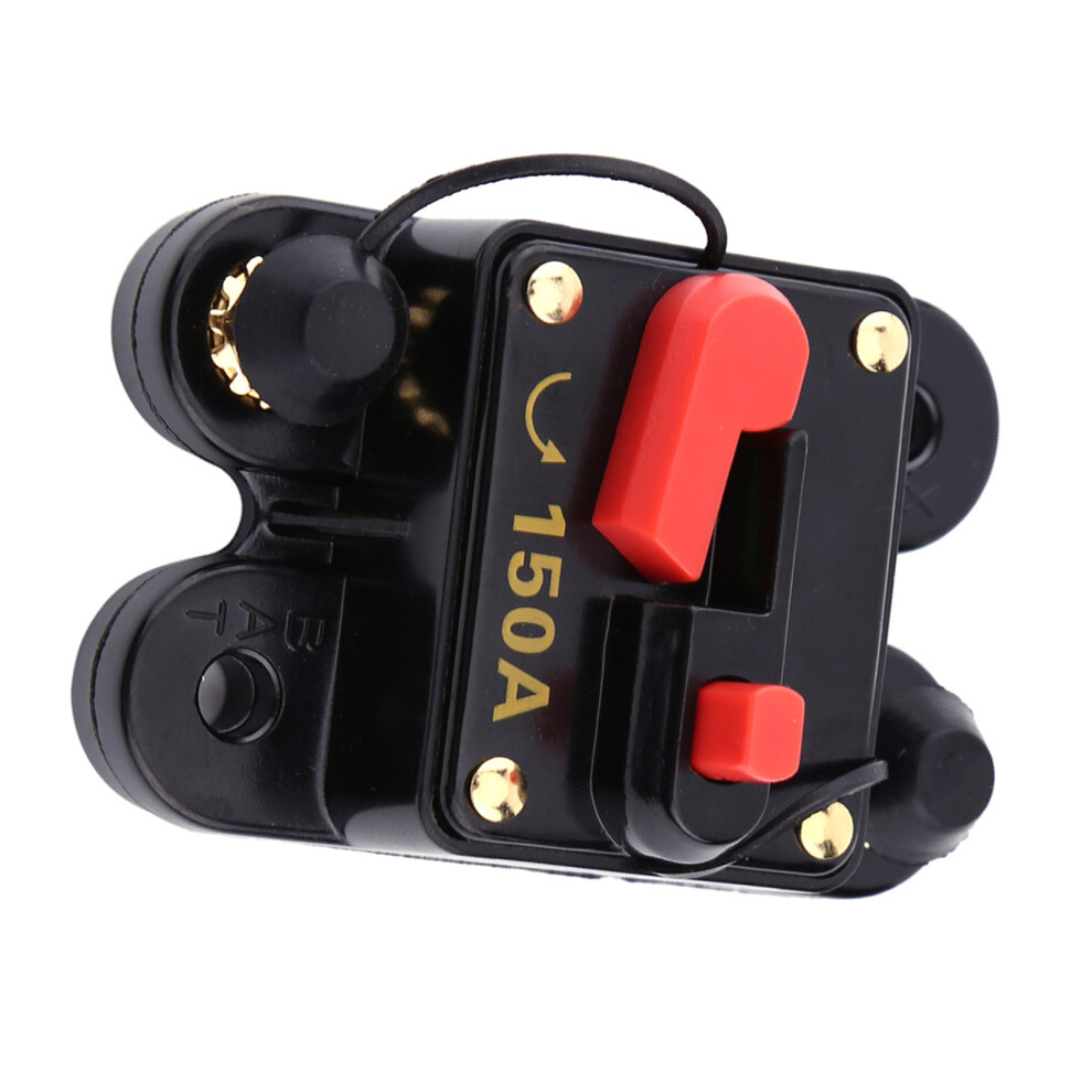 Dc12v Rresettable Fuse Circuit Breaker For Car Marine Boat Bike Stereo Audio(150A) 9331324467585