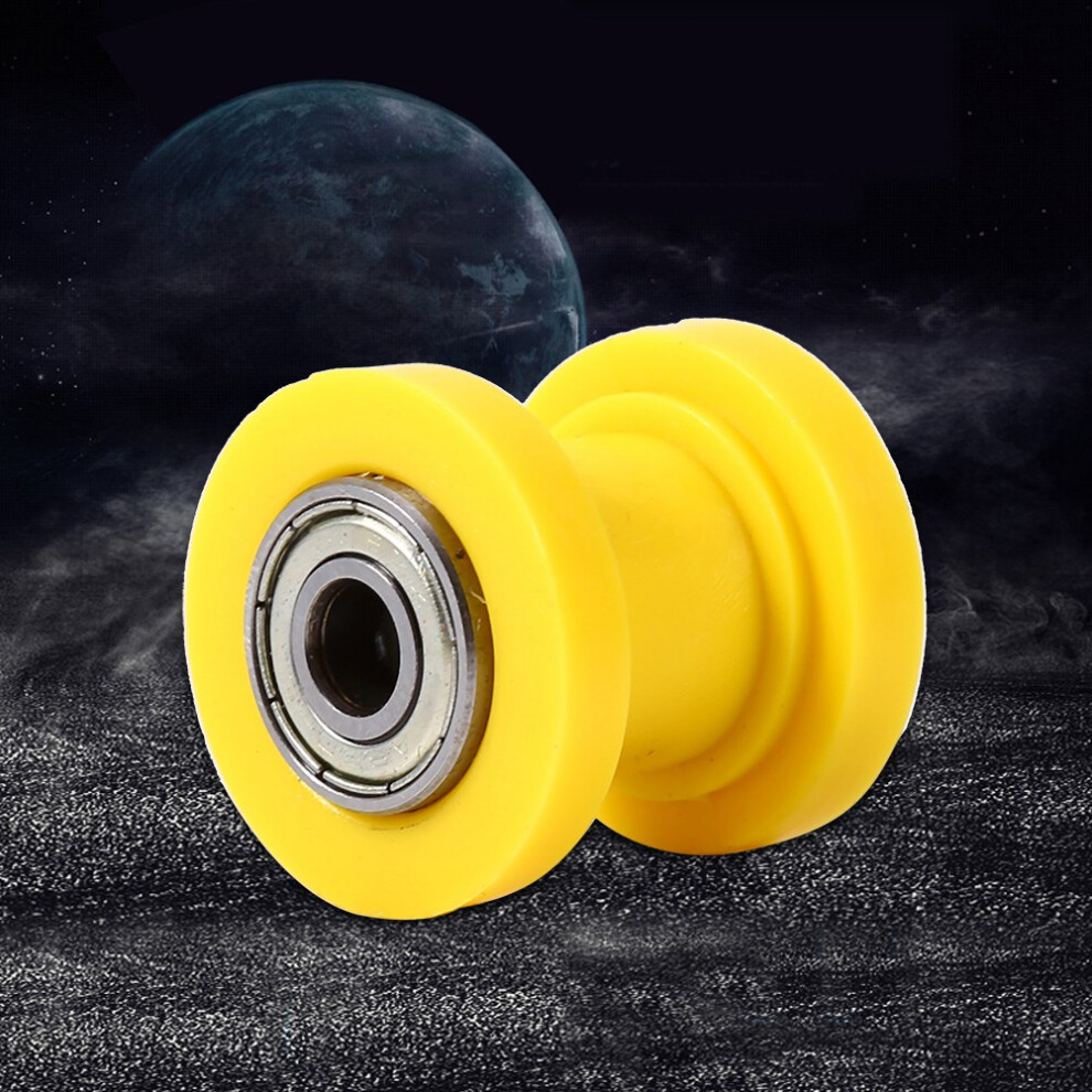 8Mm Id Chain Roller Tensioner Guide Wheel Chinese Dirtbike Pit Bike Yellow 7901324468060