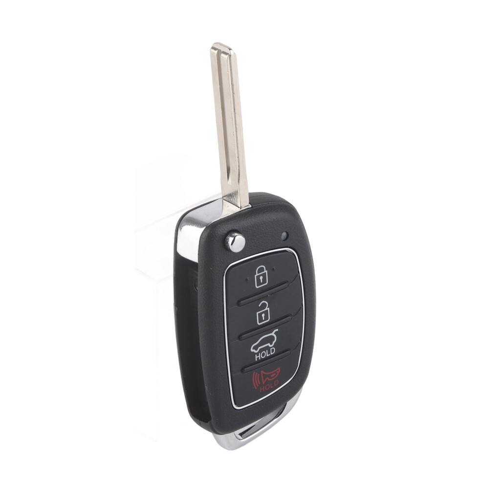 4 Buttons Remote Key Case Fob Flip Key Shell Fit For Ix45 Santa Fe 4651324467909