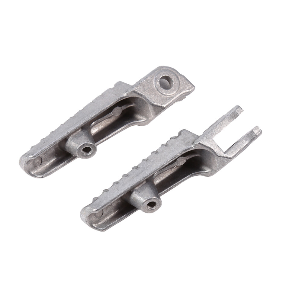 Front Footrest Foot Peg For Honda Cbr600 F4i Cbr919 Cbr1000 Silver 7901324468534