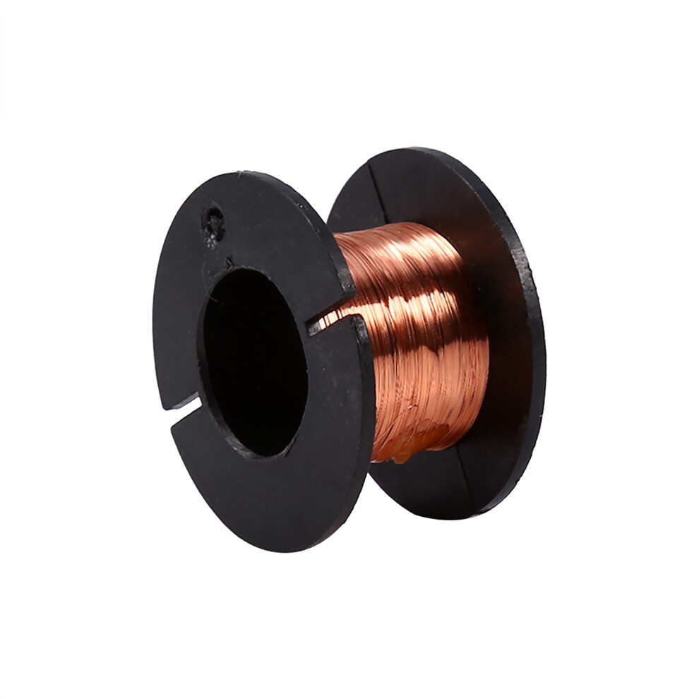 5Pcs 0.1Mm Enameled Wire Copper Winding Wire Enamelled Repair Wire Length 12M 9401324468919