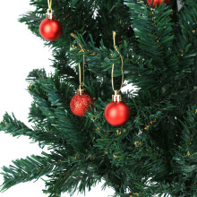 24pcs Christmas Tree Decor Ball Bauble Hanging Home Xmas Party Ornament Red