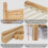 Home Discount (Double) Corona Bed Frame Low Foot Pine Wood Rustic Wax 4