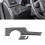Für A4 S4 2005-2008 Carbon Fiber Auto Scheinwerfer Schalter Abdeckung LHD 2