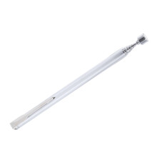 Portable Telescopic Easy Magnetic Pick Up Rod Stick Extending Magnet Handheld Tool Silver
