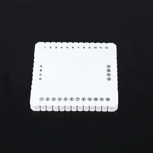 White Square EVA Foam Thread Disk Braiding Plate Braided Weaving Board(105mm)