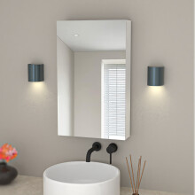 McCann 400mm Mirror Cabinet White