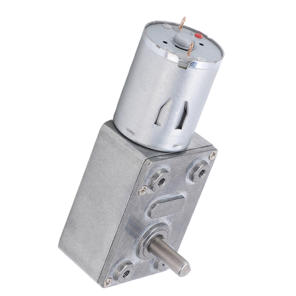 Reversible High Torque Worm Geared Box Motor Dc 12V Reduction Motor(20Rpm) 6941324472224