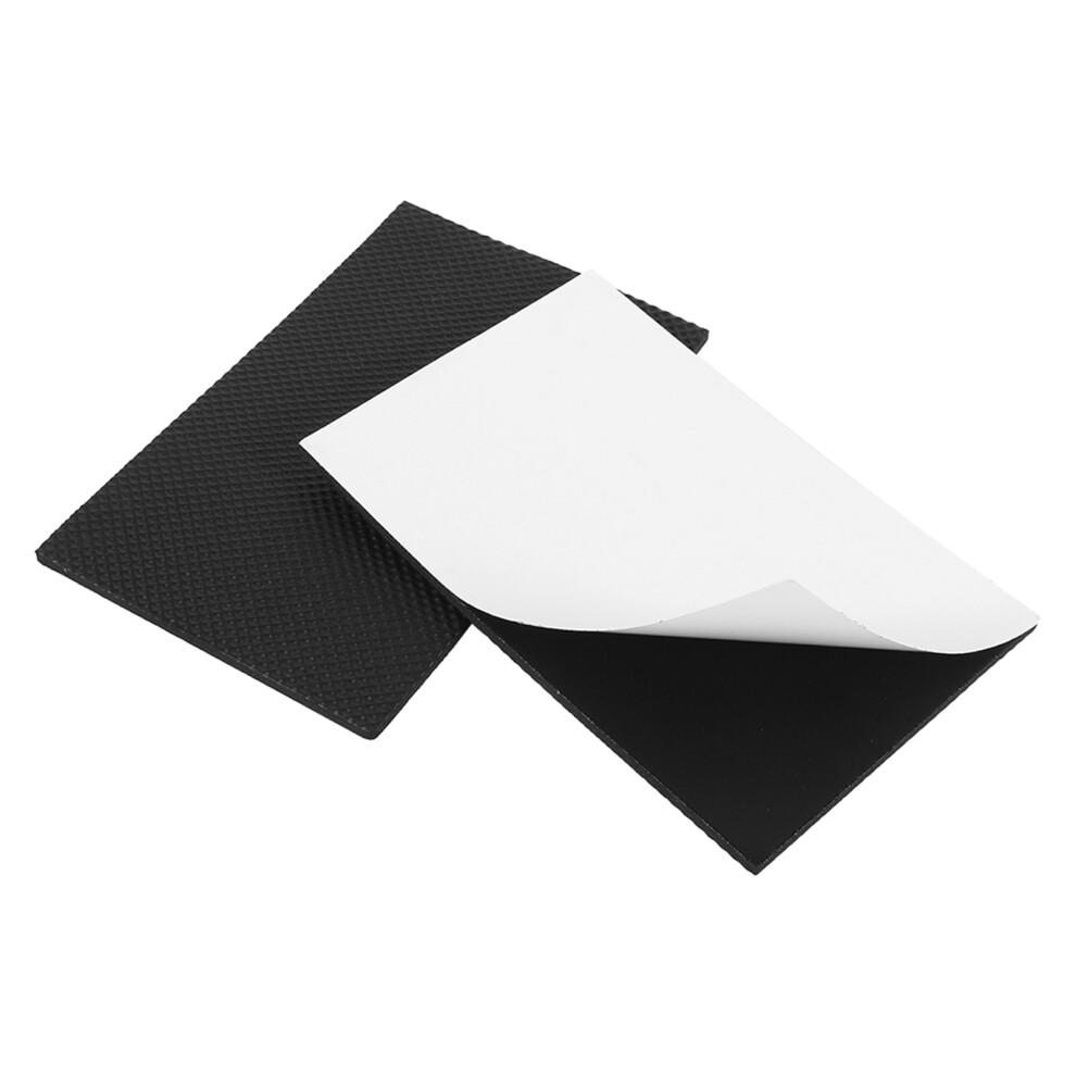 2Pcs Black Nonslip Self Adhesive Floor Protectors Furniture Sofa Table Chair Eva Feet Pads 4951324472010