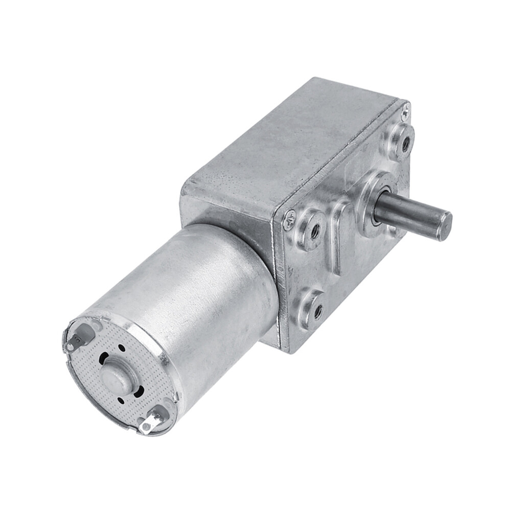 Reversible High Torque Worm Geared Motor Dc 12V Reduction Motor(5Rpm) 7601324472233