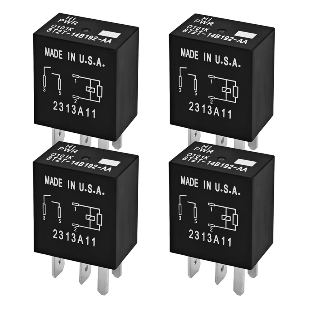 8T2t-14B192-Aa Relay - 4-Pin 12Vdc Automotive Relay For 4851826000691