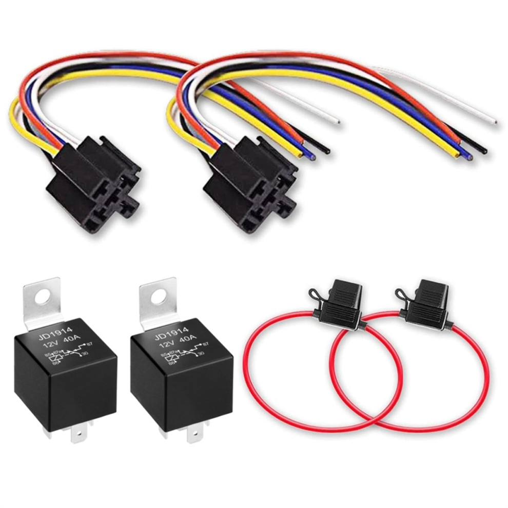Automotive 5-Pin 30/40A 12V Spdt Relays With Interlocking Relay 4851826003302