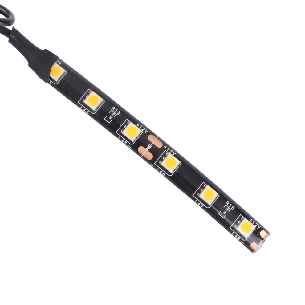 2X 6Led 5050 Smd Motorcycle Led Strip Turn Signal Indicator Blinker Light/Amber 3191324472905