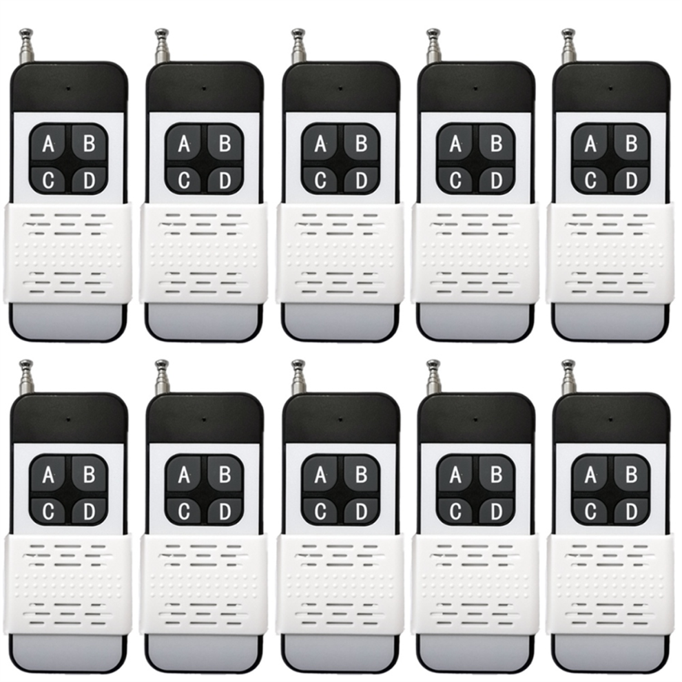 433Mhz Wireless Rf Remote Control Switch 4Key Garage Door Ev1527 4851826006099